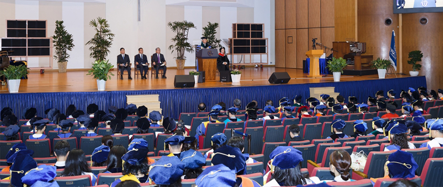 青岛大学韩国留学新生入学